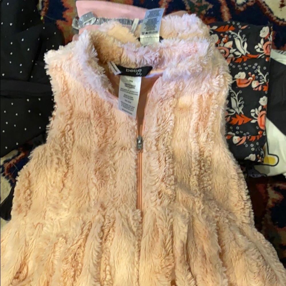 Bebe vest 18 months pink